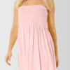 Women's Strapless Mini Dress