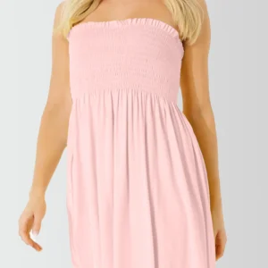 Women's Strapless Mini Dress