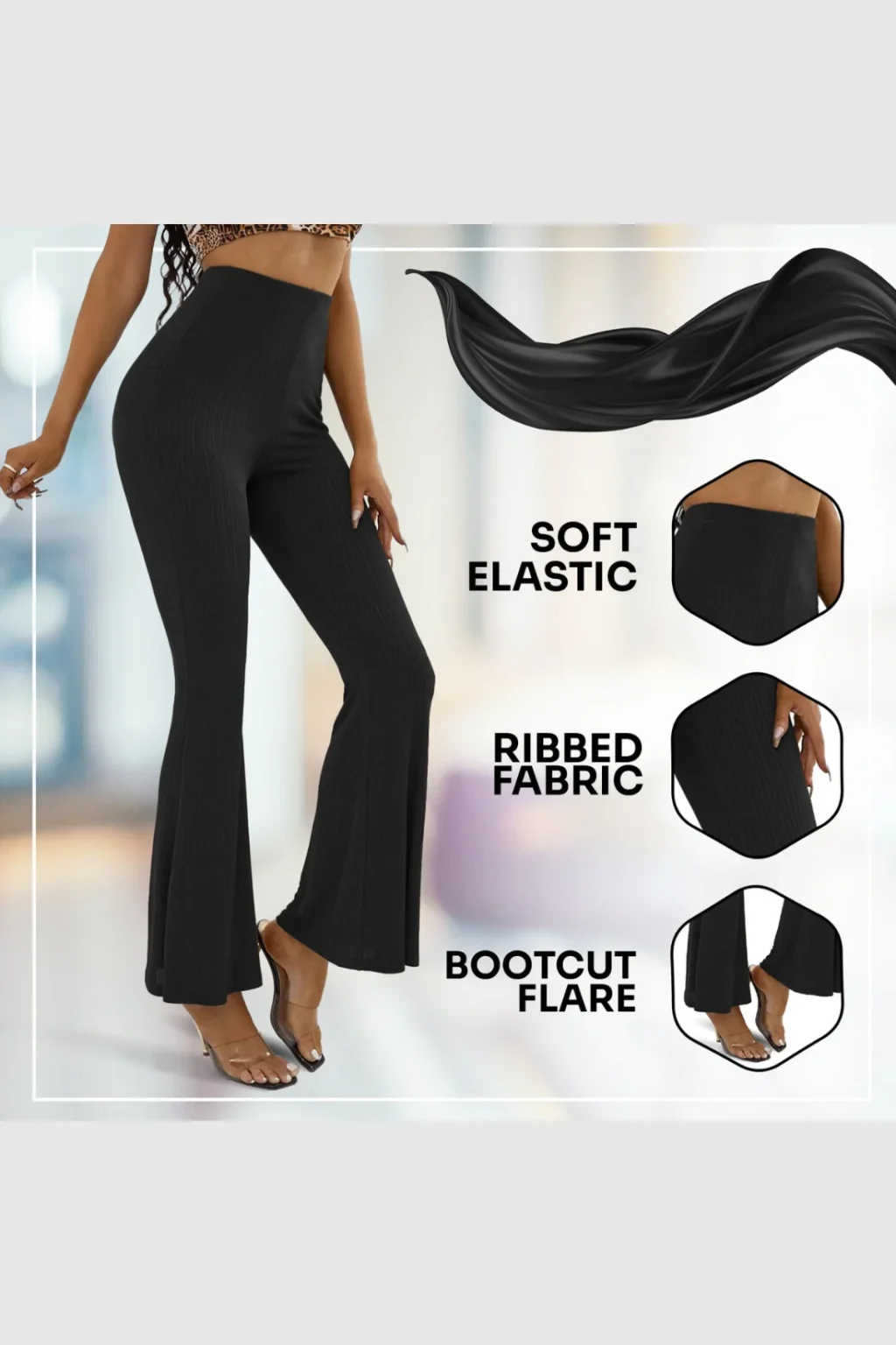 Women's Petite Bootcut Yoga Pants