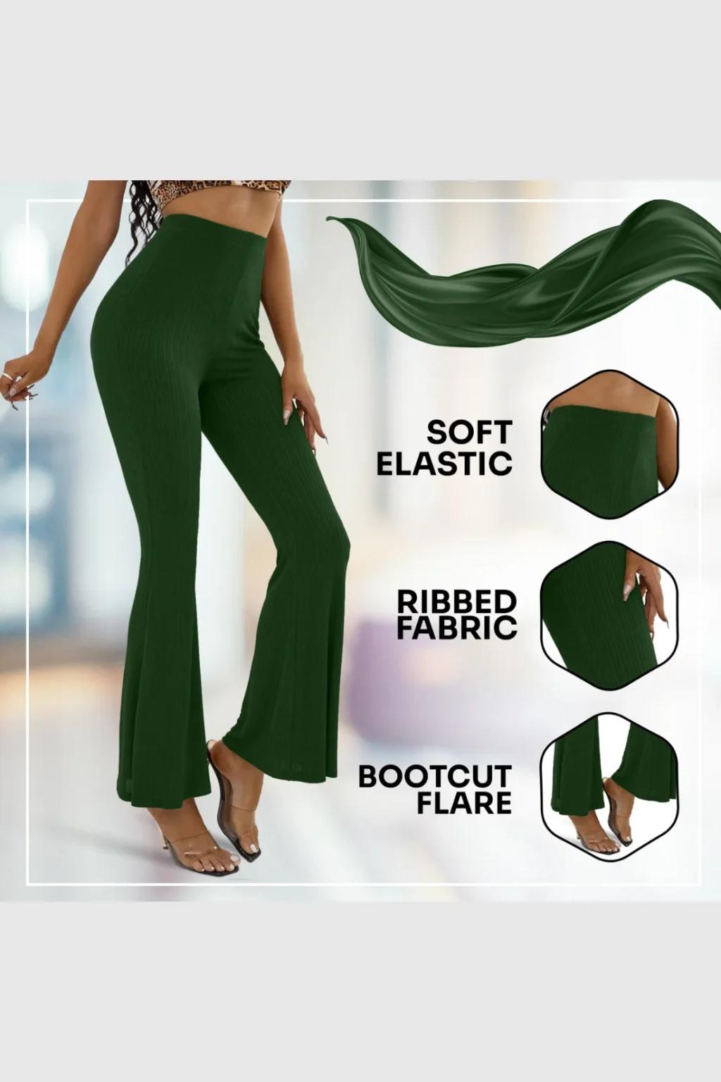 Women's Petite Bootcut Yoga Pants