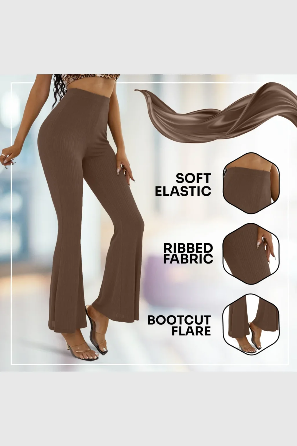 Women's Petite Bootcut Yoga Pants