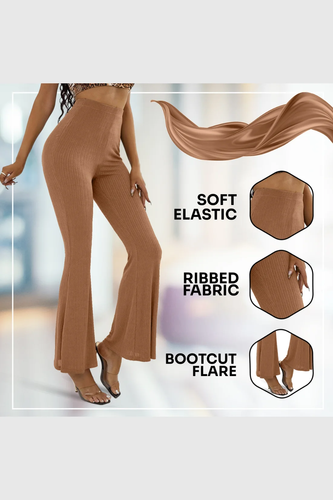 Women's Petite Bootcut Yoga Pants