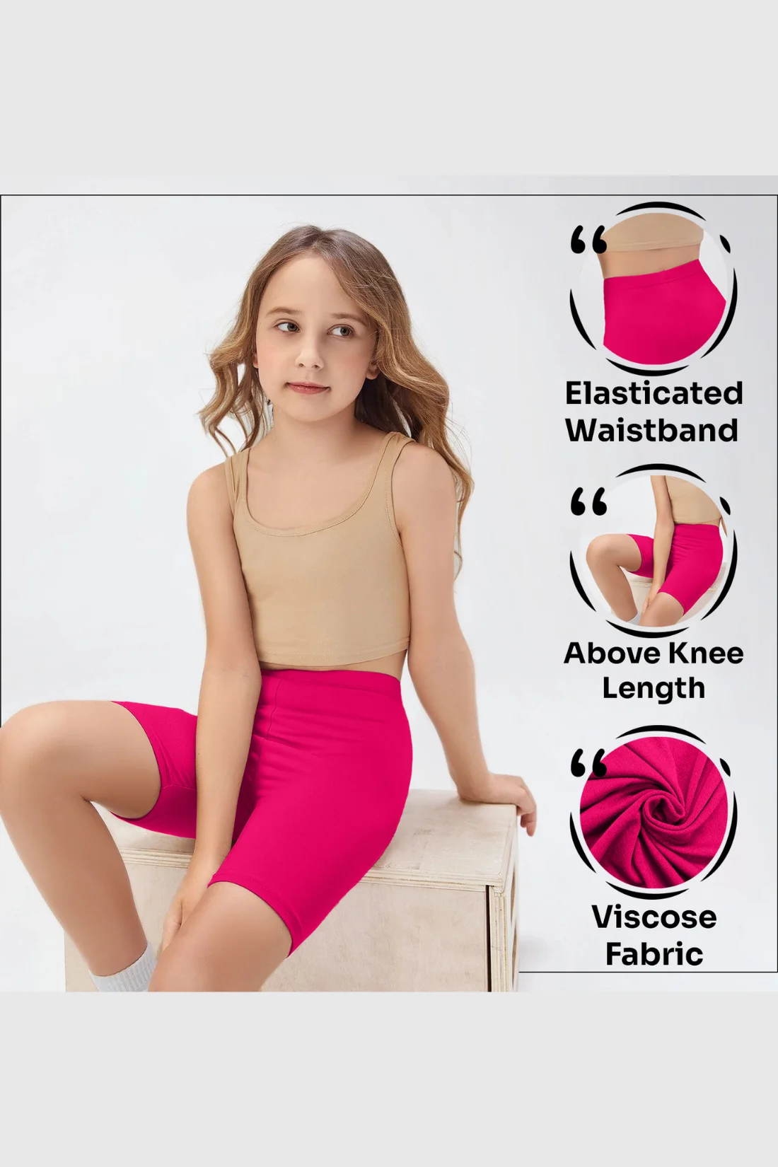 Girls Cycling Shorts