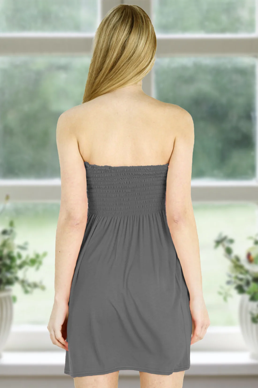 Women's Strapless Mini Dress