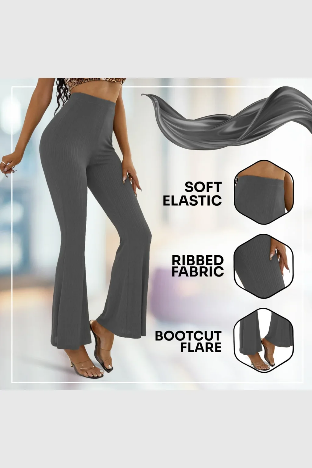 Women's Petite Bootcut Yoga Pants