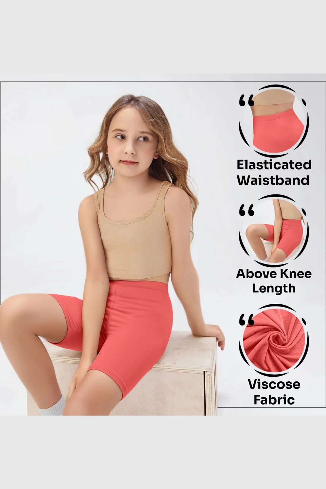 Girls Cycling Shorts
