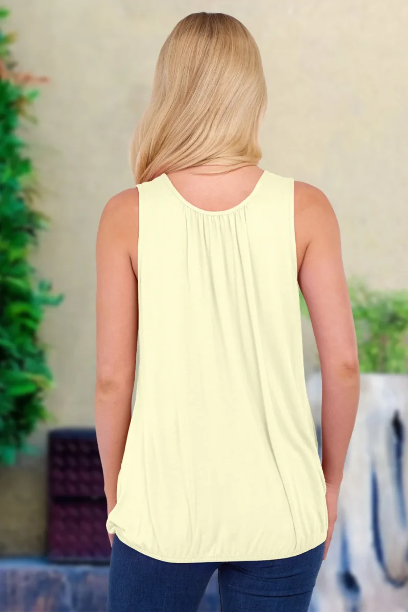 Women's Bubble Hem Vest Top