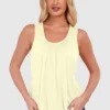 Women's Bubble Hem Vest Top