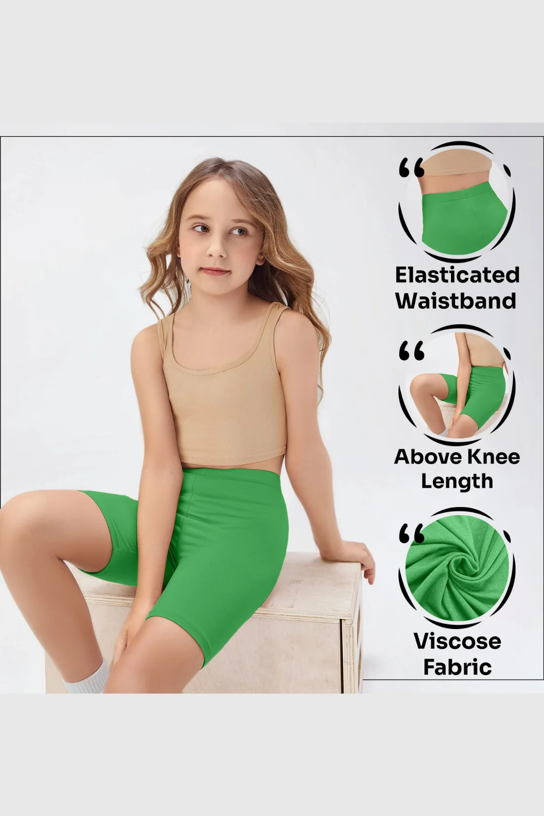 Girls Cycling Shorts