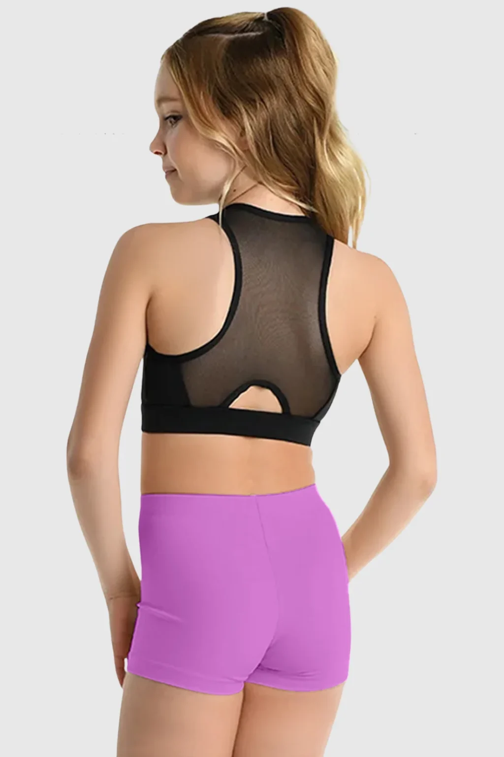 Girls Neon Cycling Shorts