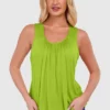 Women's Bubble Hem Vest Top