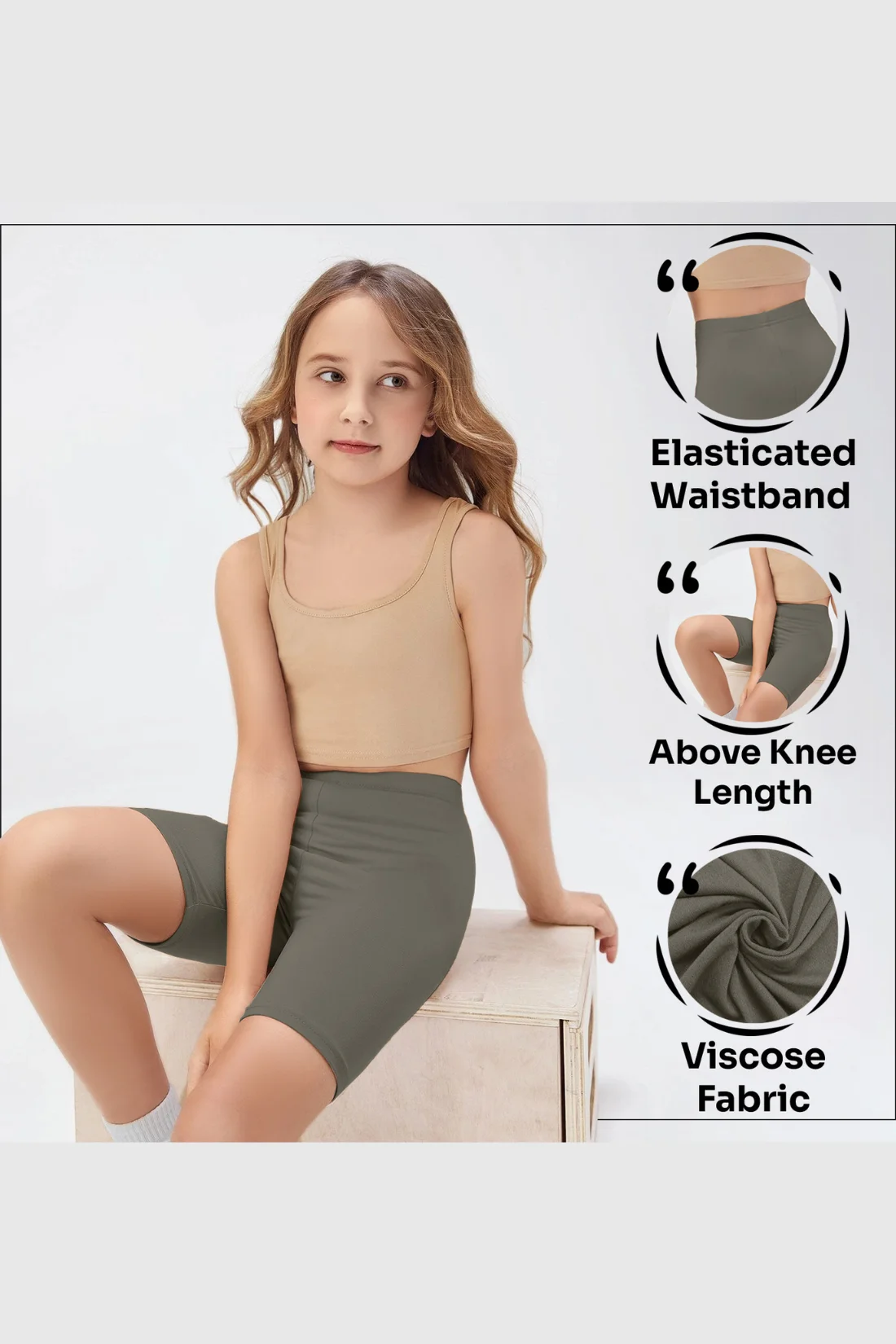 Girls Cycling Shorts