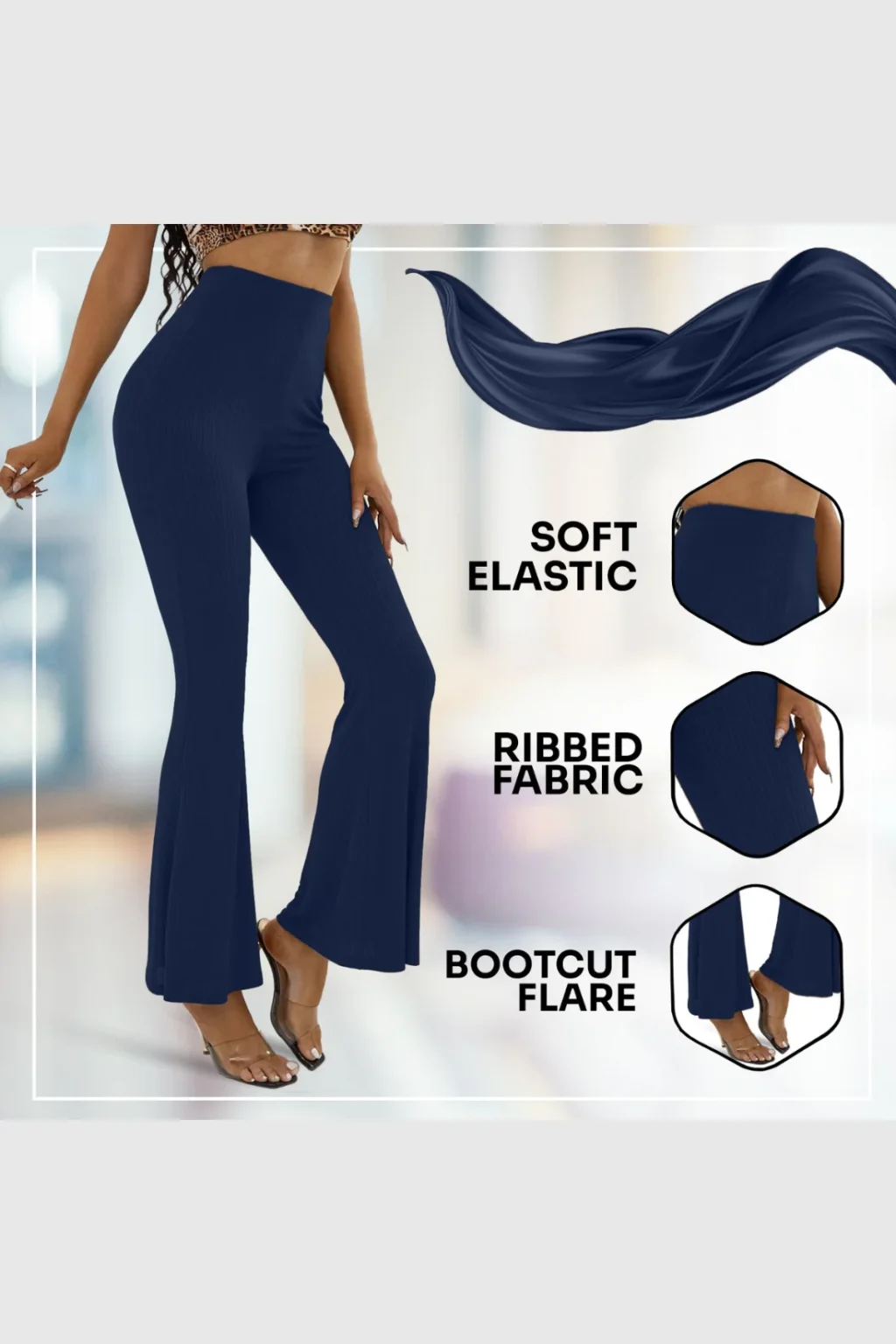 Women's Petite Bootcut Yoga Pants