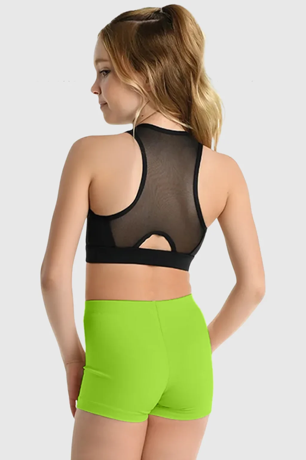 Girls Neon Cycling Shorts