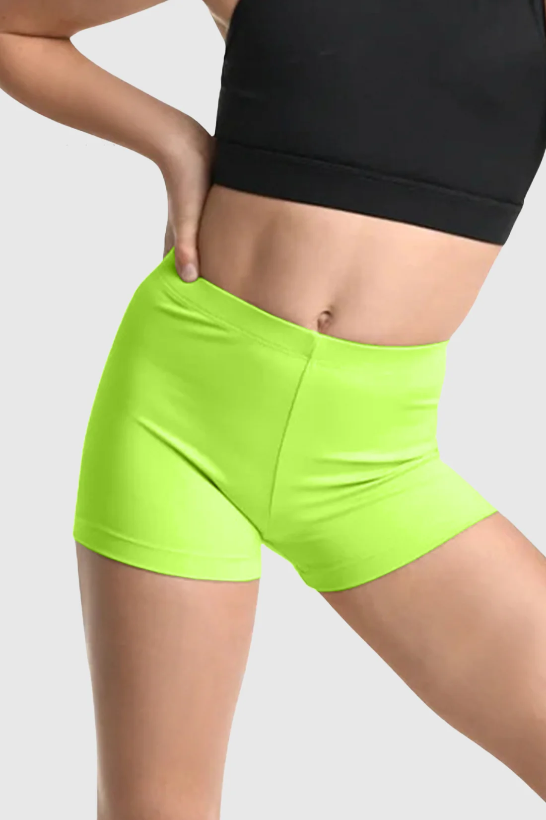 Girls Neon Cycling Shorts
