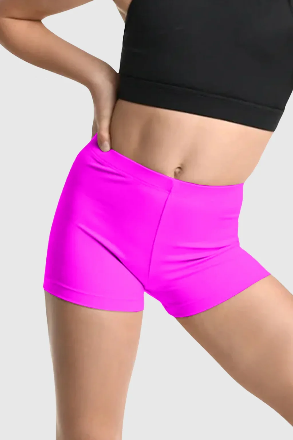 Girls Neon Cycling Shorts