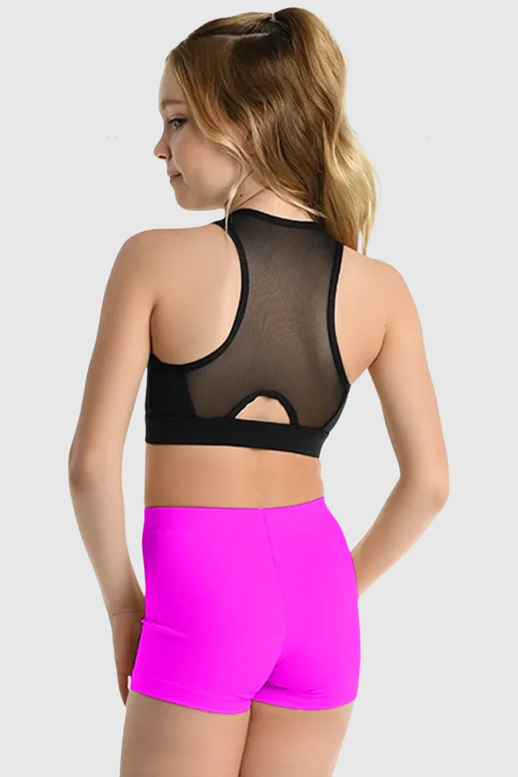 Girls Neon Cycling Shorts
