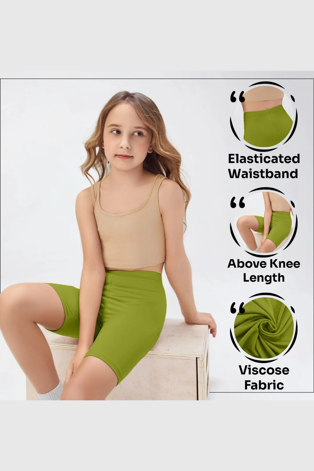 Girls Cycling Shorts