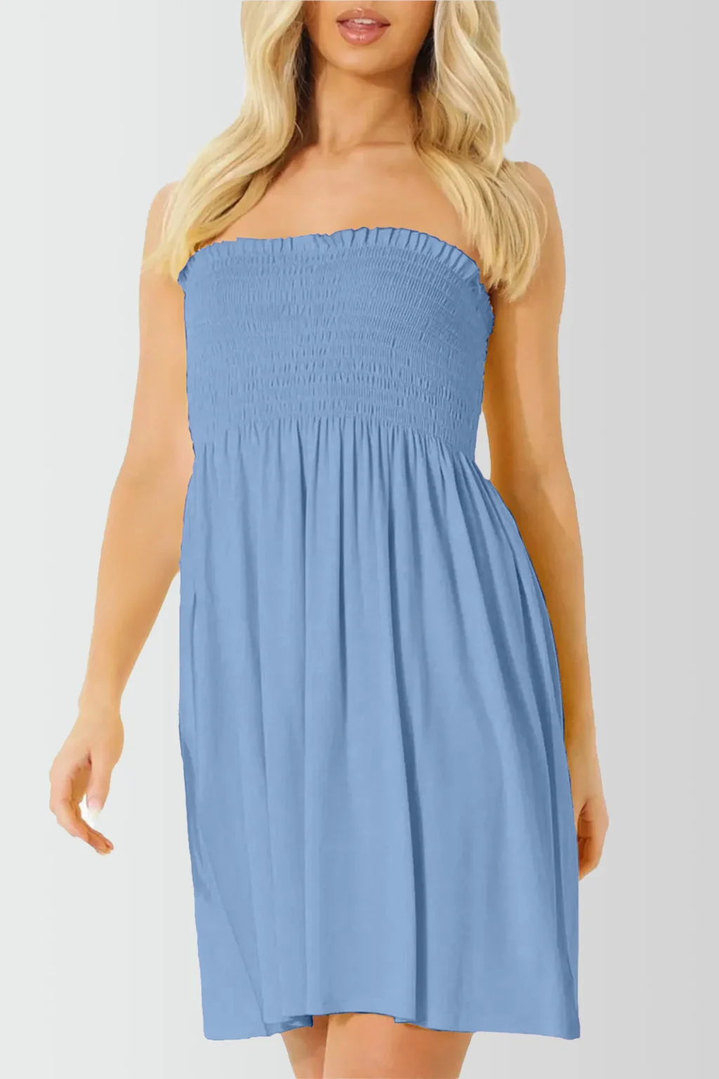 Women's Strapless Mini Dress