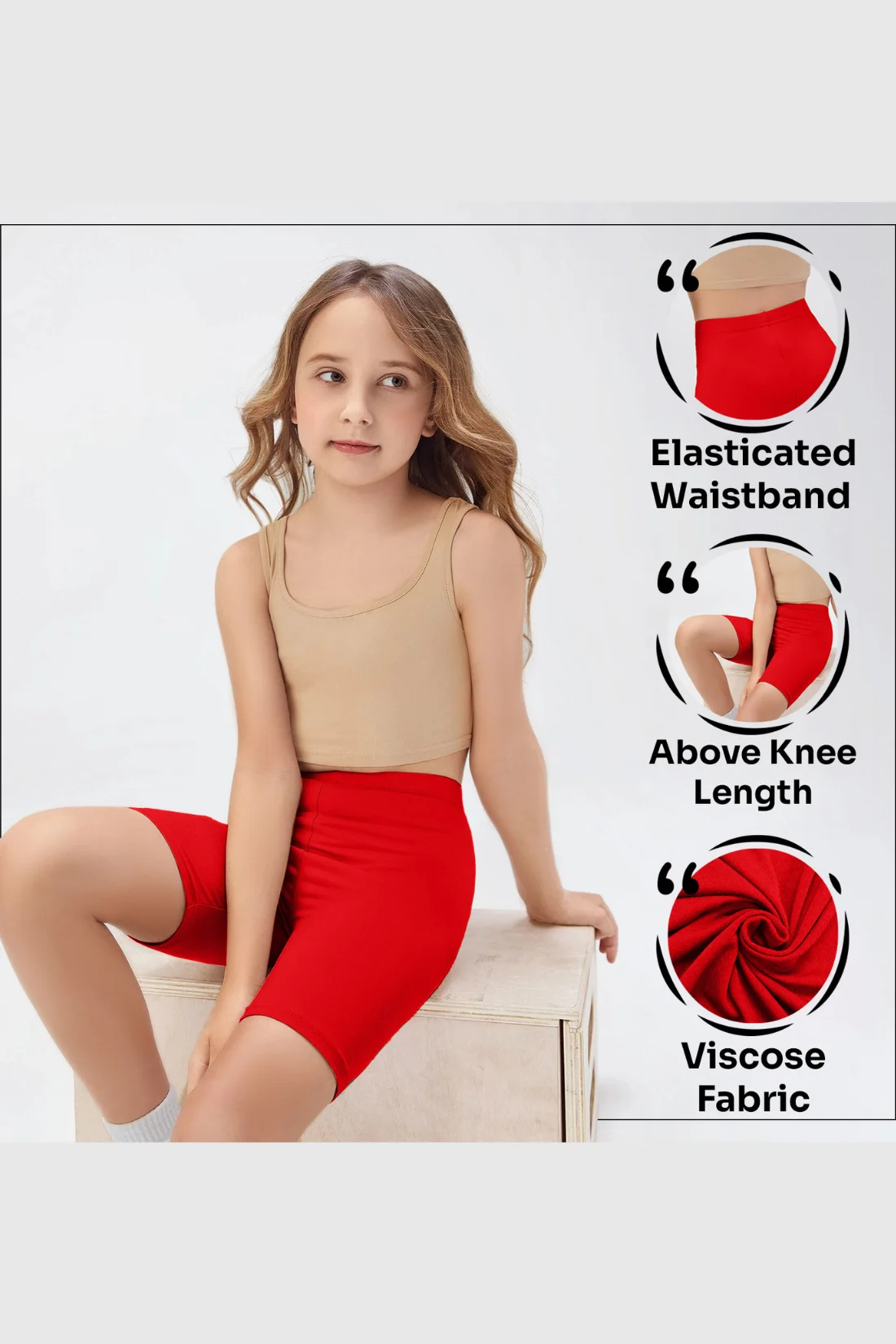 Girls Cycling Shorts