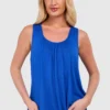 Women's Bubble Hem Vest Top