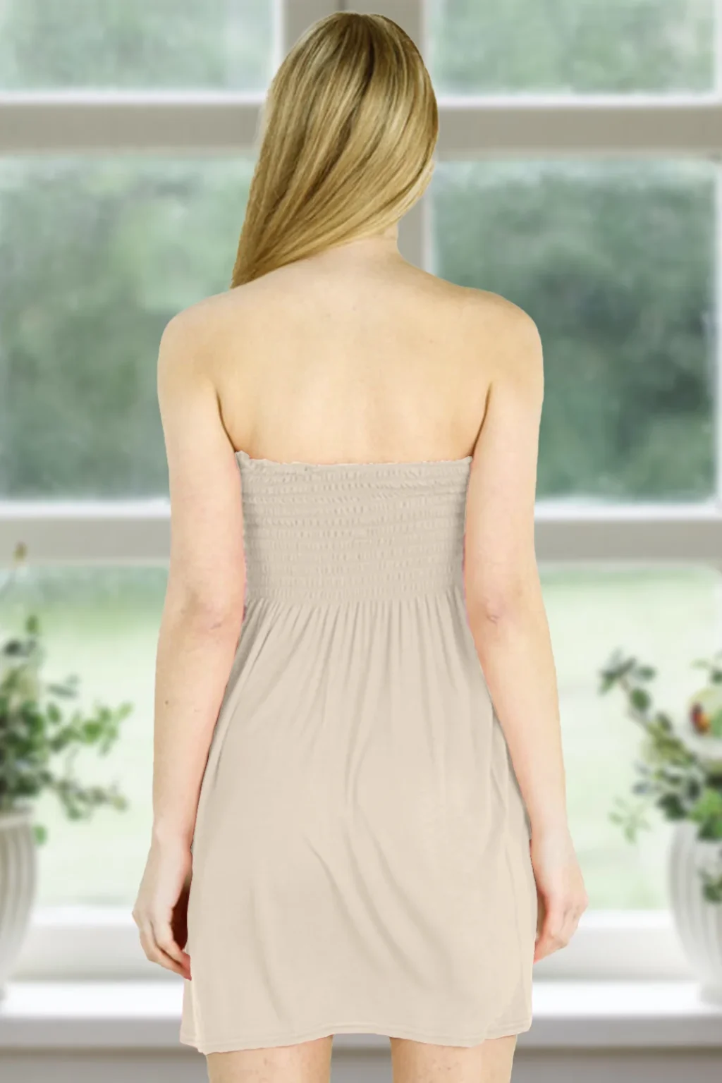 Women's Strapless Mini Dress