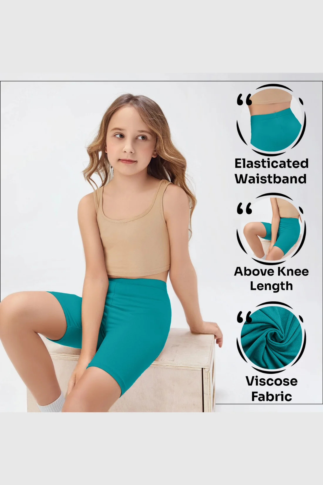 Girls Cycling Shorts