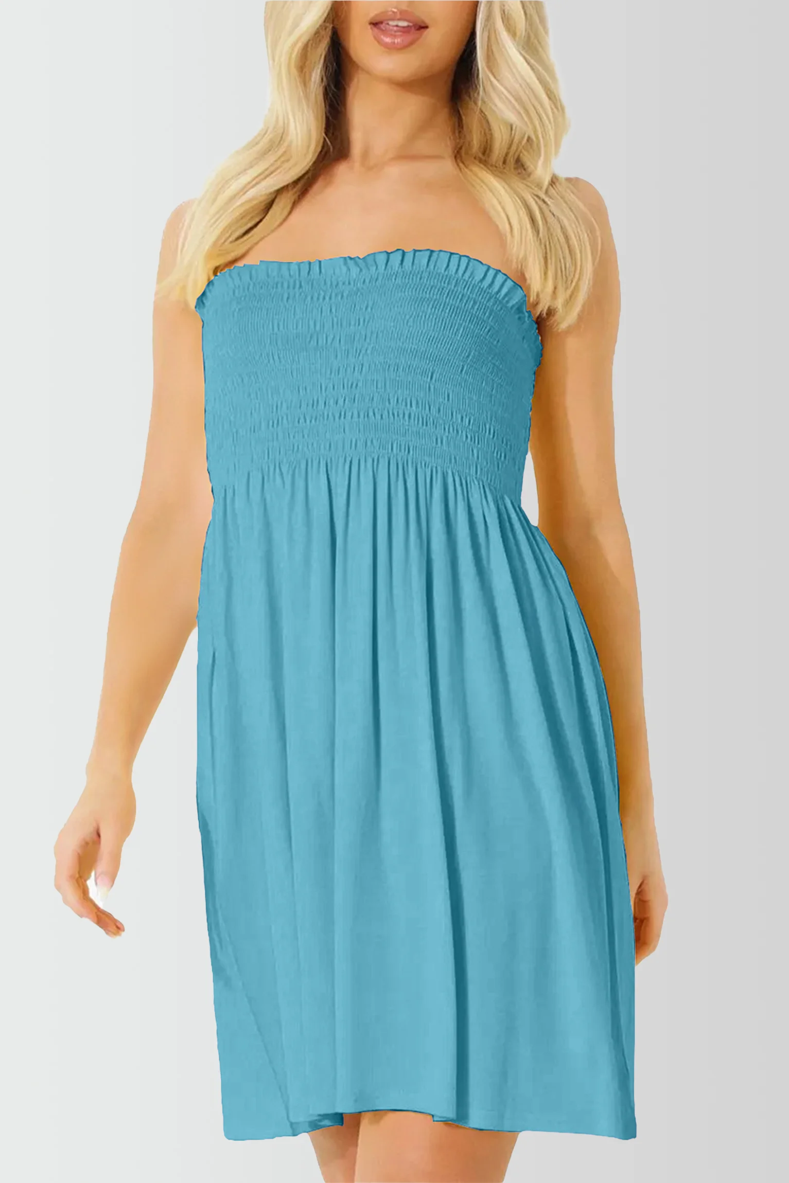 Women's Strapless Mini Dress