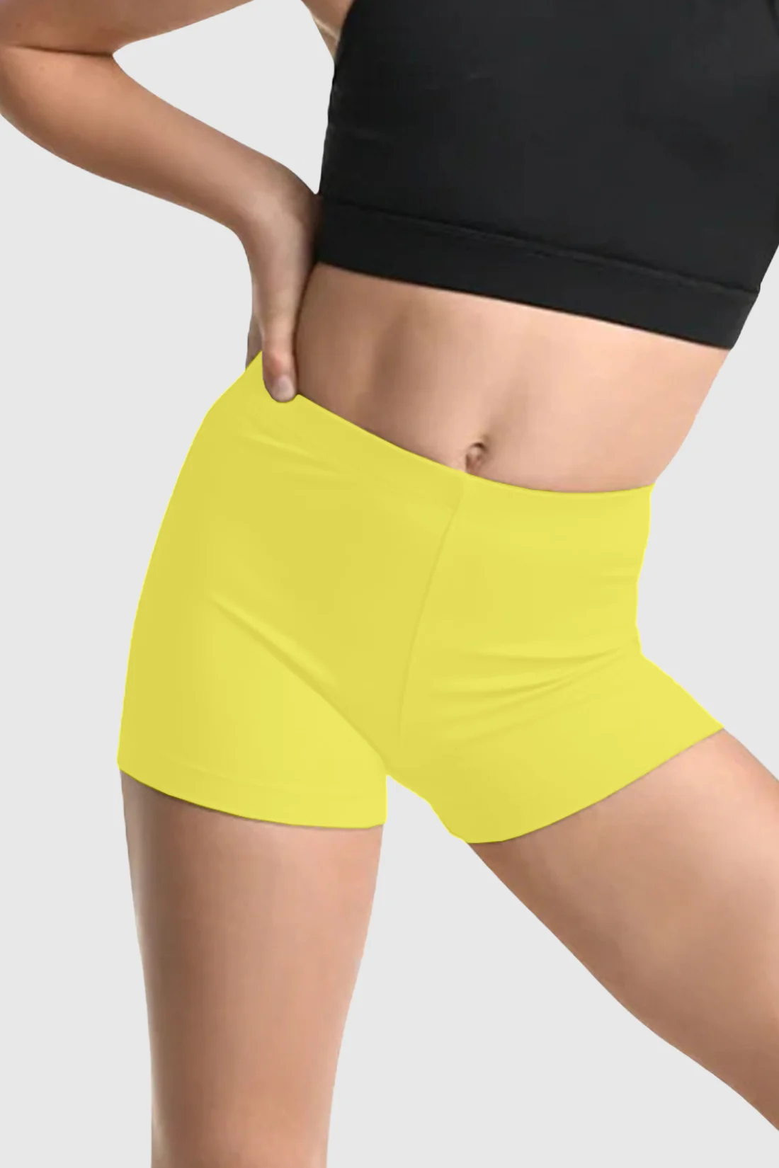 Girls Neon Cycling Shorts