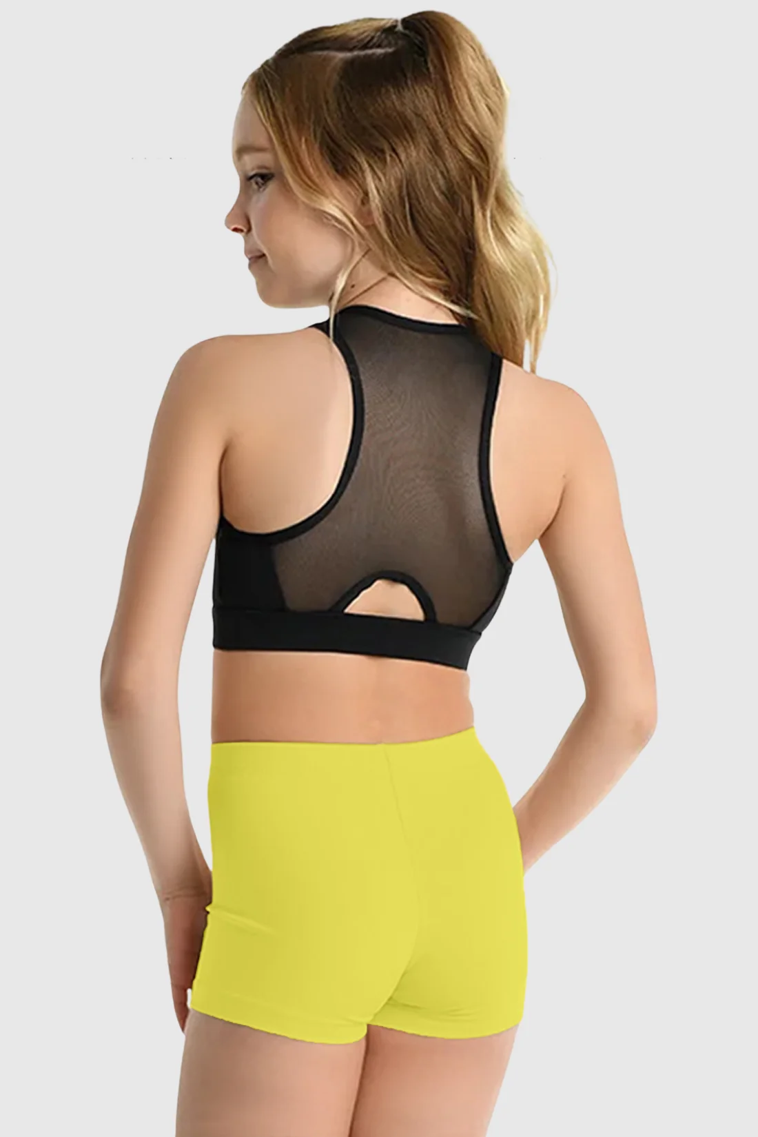 Girls Neon Cycling Shorts