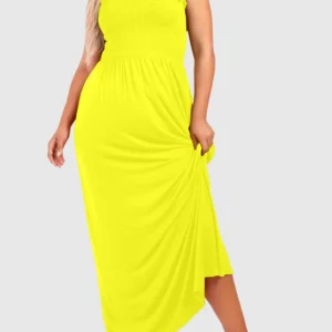 Women's Strapless Maxi Dress