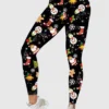 Angel Snowman Christmas Leggings