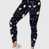Penguin Scarf Christmas Leggings