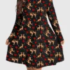 Reindeer Love Christmas Dress