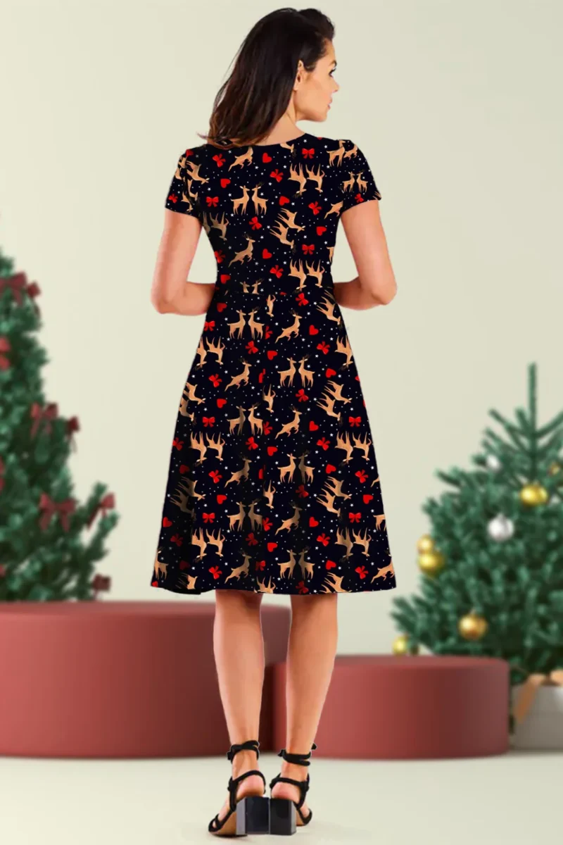 Reindeer Love Midi Dress