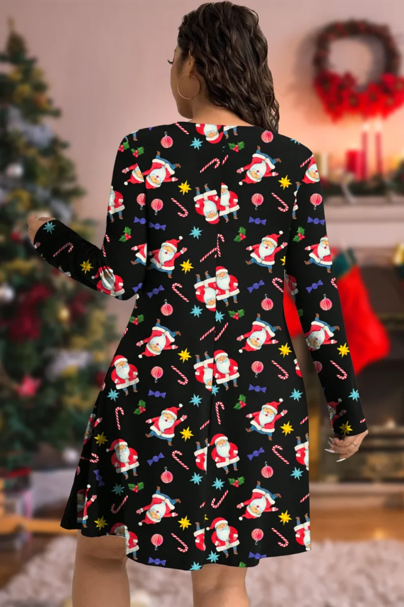Santa Candy Christmas Dress
