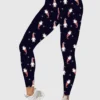 Santa Long Hat Christmas Leggings