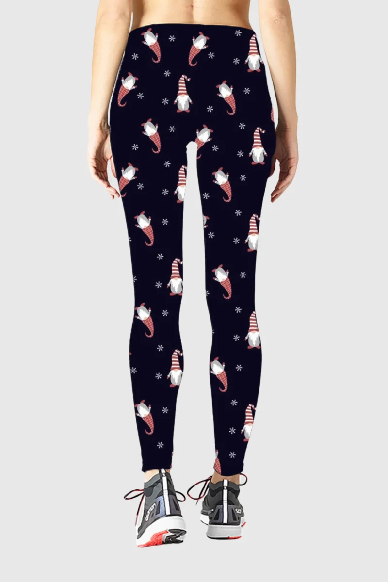 Santa Long Hat Christmas Leggings