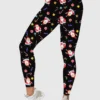 Santa Stick Christmas Leggings