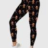 Stick Stars Christmas Leggings