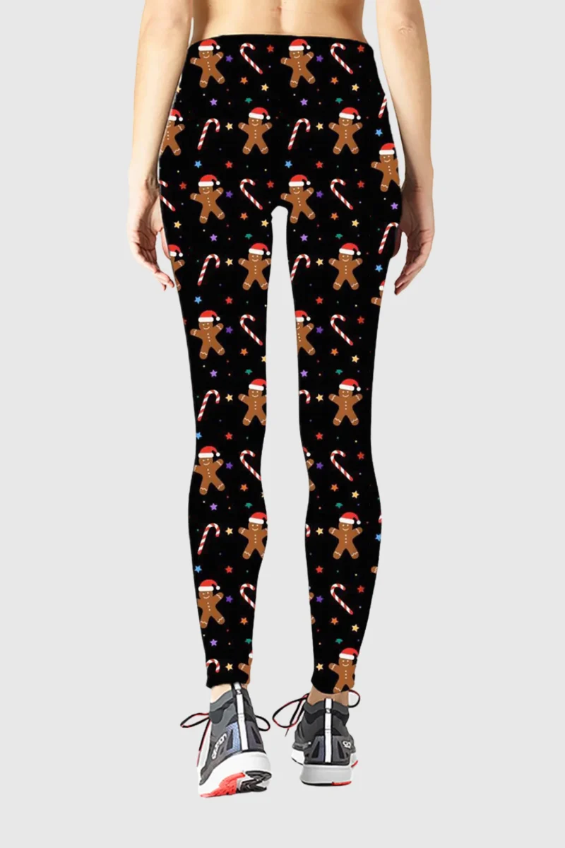 Stick Stars Christmas Leggings