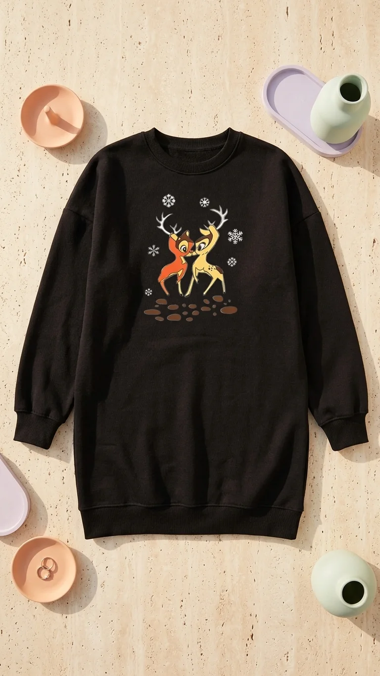 Kissing Christmas Sweatshirt