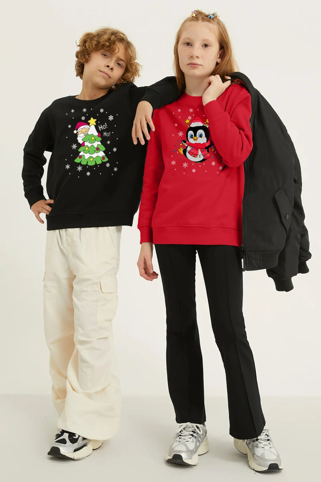 Ginger Hat Christmas Sweatshirt
