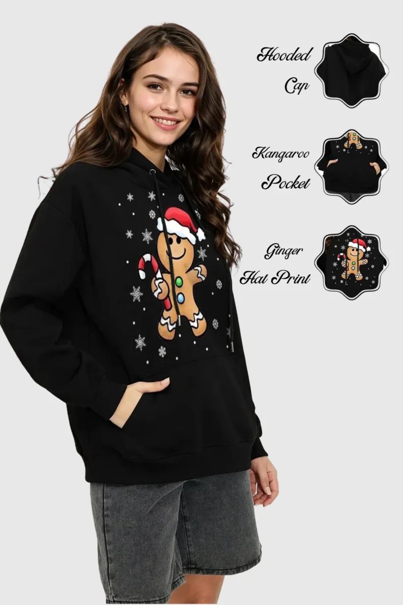 Merry Xmas Holly Hoodie