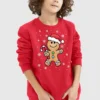 Ginger Hat Christmas Sweatshirt