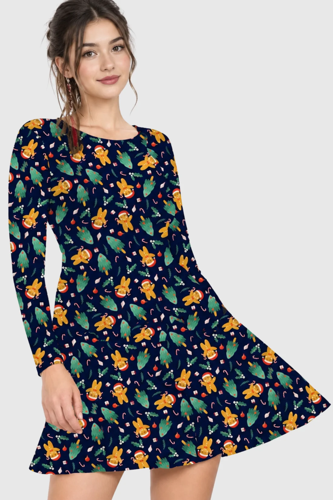 Gingerbread Christmas Dress