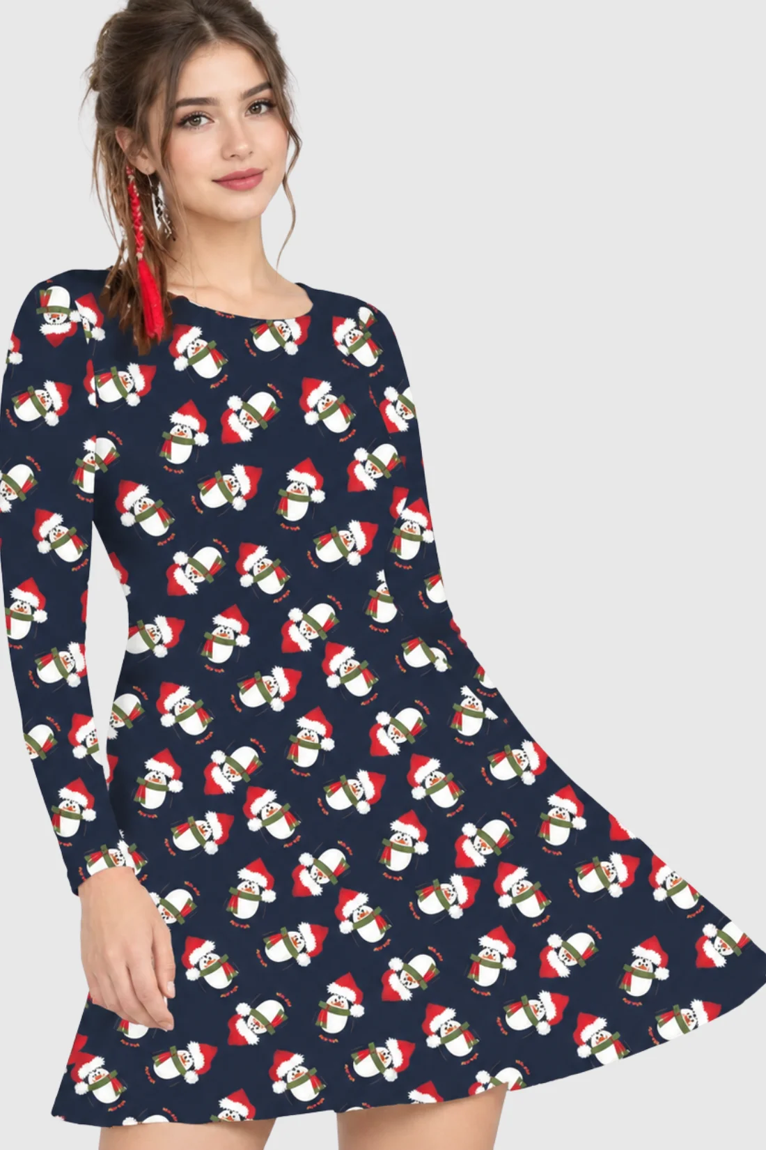 Hat Penguin Christmas Dress
