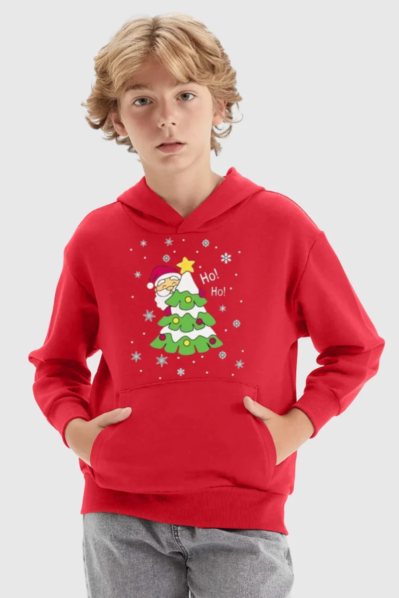 Kids Ho Ho Christmas Hoodie
