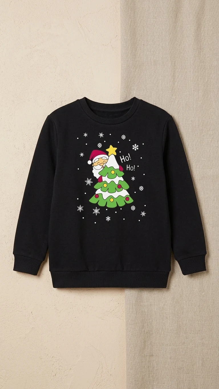 Kids Ho Ho Christmas Sweatshirt