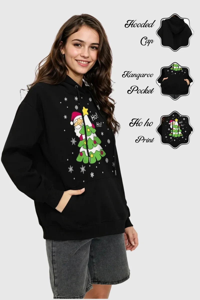 Women’s Ho Ho Christmas Hoodie